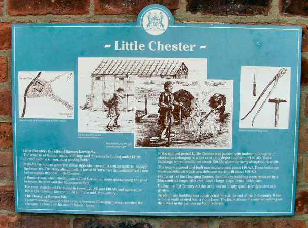 Information Board at Chester Green